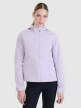 4F Damski softshell 4F 4FWSS25TSOFF320  fioletowy Fioletowy