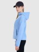 Damski softshell 4F 4FWSS25TSOFF320 - niebieski