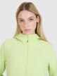 Damski softshell 4F 4FWSS25TSOFF320 - zielony