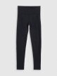 Damskie legginsy do jogi bezszwowe 4F 4FWSS25TFTIF347 - czarne