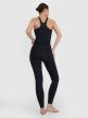 Damskie legginsy do jogi 4F 4FWSS25TFTIF323 - czarne