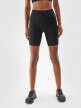 Damskie legginsy kolarki treningowe 4F 4FWAW24TFSHF710 - czarne