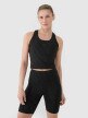 Damskie kolarki treningowe 4F 4FWSS25TFSTF016 - czarne