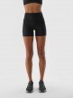 Damskie legginsy krótkie treningowe 4F 4FWAW24TFSTF010 - czarne