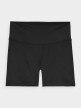 Damskie legginsy krótkie treningowe 4F 4FWAW24TFSTF010 - czarne