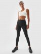 4F Damskie legginsy treningowe 4F 4FWAW24TFTIF278  czarne Głęboka czerń