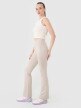 Damskie legginsy 4F 4FRSS25TTIGF258 - beżowe