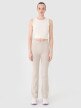Damskie legginsy 4F 4FRSS25TTIGF258 - beżowe