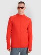  4F Męska bluza do biegania 4F 4FWAW25TFSWM575  czerwona Czerwony