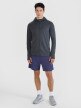 Męska bluza do biegania 4F 4FWSS25TFSWM544 - szara