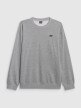 mini: Męska bluza dresowa nierozpinana bez kaptura 4F 4FRMM00TSWSM2478 - szara (7)