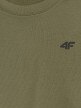 mini: Męska bluza dresowa nierozpinana bez kaptura 4F 4FRMM00TSWSM2478 - zielona (2)