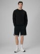 mini: Męska bluza dresowa nierozpinana bez kaptura 4F 4FRSS26TSWSM3078 - czarna (2)