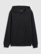 mini: Męska bluza dresowa nierozpinana z kapturem 4F 4FRSS26TSWSM2793 - czarna (7)