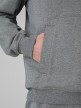mini: Męska bluza dresowa nierozpinana z kapturem 4F 4FRSS26TSWSM2793 - szara (5)