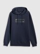 mini: Męska bluza dresowa nierozpinana z kapturem 4F 4FRSS26TSWSM2801 - granatowa (8)