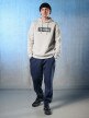 mini: Męska bluza dresowa nierozpinana z kapturem 4F 4FRSS26TSWSM2801 - szara (2)