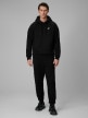 mini: Męska bluza dresowa nierozpinana z kapturem 4F 4FRSS26TSWSM2875 - czarna (5)