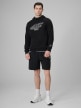 mini: Męska bluza dresowa nierozpinana z kapturem 4F 4FRSS26TSWSM2896 - czarna (5)
