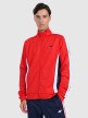 4F Męska bluza dresowa rozpinana bez kaptura 4F 4FRAW25TSWSM2459  czerwona Czerwony