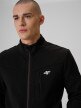 mini: Męska bluza dresowa rozpinana bez kaptura 4F 4FRSS26TSWSM2897 - czarna (10)