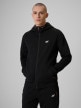 mini: Męska bluza dresowa rozpinana z kapturem 4f 4FRSS26TSWSM2895 - czarna (1)