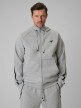 mini: Męska bluza dresowa rozpinana z kapturem 4F 4FRSS26TSWSM2974 - szara (1)