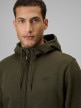mini: Męska bluza dresowa rozpinana z kapturem 4F 4FRSS26TSWSM3106 - khaki (4)