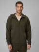 mini: Męska bluza dresowa rozpinana z kapturem 4F 4FRSS26TSWSM3106 - khaki (1)