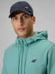 mini: Męska bluza dresowa rozpinana z kapturem 4F 4FRSS26TSWSM3106 - miętowa (4)