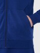 Męska bluza dresowa rozpinana z kapturem 4F 4FWMM00TSWSM1768 - granatowa