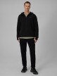 mini: Męska bluza dresowa z kapturem 4F 4FWSS26TSWSM2130 - czarna (15)