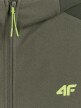 mini: Męska bluza dresowa z kapturem 4F 4FWSS26TSWSM2130 - khaki (8)