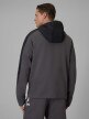 mini: Męska bluza dresowa z kapturem 4F 4FWSS26TSWSM2130 - szara (6)