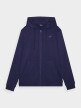 Męska bluza rozpinana z kapturem 4F 4FWMM00TSWSM1466 - granatowa