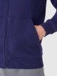 Męska bluza rozpinana z kapturem 4F 4FWMM00TSWSM1466 - granatowa
