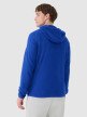 Męska bluza trekkingowa z kapturem Primaloft Active 4F 4FWSS25TFSWM473 - niebieska