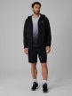 mini: Męska bluza treningowa rozpinana z kapturem 4F 4FRSS26TFSWM0872 - czarna (5)
