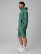 mini: Męska bluza treningowa rozpinana z kapturem 4F 4FRSS26TFSWM0872 - zielona (5)
