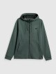 mini: Męska bluza treningowa rozpinana z kapturem 4F 4FRSS26TFSWM0916 - zielona (8)