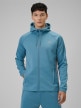 mini: Męska bluza treningowa rozpinana z kapturem 4F 4FRSS26TFSWM0958 - niebieska (1)