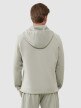 Męska bluza treningowa z kapturem 4F 4FWSS25TFSWM457 - zielona
