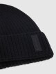 mini: Męska czapka beanie wełniana 4F 4FRAW25ACAPM0719 - czarna (2)