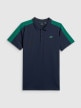 mini: Męska koszulka polo 4F 4FWSS26TPTSM636 - granatowa (5)