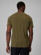 mini: Męska koszulka trekkingowa z wełną merino 4F 4FWSS26TFTSM1798 - khaki (5)