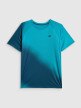 mini: Męska koszulka treningowa 4F 4FRSS26TFTSM2341 - turkusowa (11)