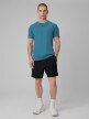 mini: Męska koszulka treningowa 4F 4FRSS26TFTSM2343 - niebieska (5)