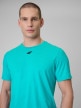 mini: Męska koszulka treningowa 4F 4FRSS26TFTSM2343 - turkusowa (4)
