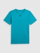 mini: Męska koszulka treningowa 4F 4FRSS26TFTSM2343 - turkusowa (7)