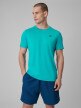 mini: Męska koszulka treningowa 4F 4FRSS26TFTSM2344 - turkusowa (3)